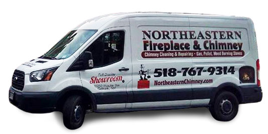 Northeastern Chimney and Fireplace Truck