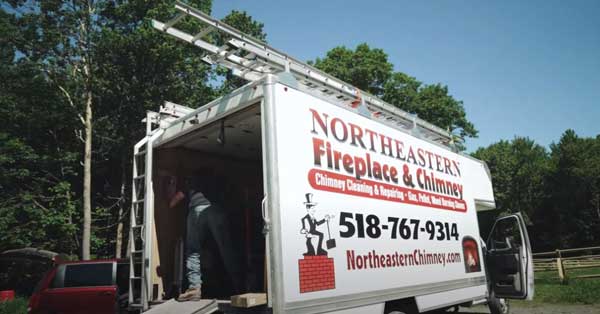 northeastern masonry service truck